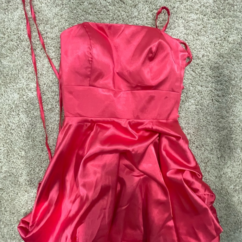 Fuchsia Mini Dress - Picture 2 of 2